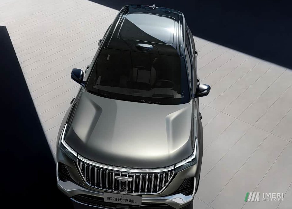 Geely Boyue L: официальный анонс обновленного кроссовера