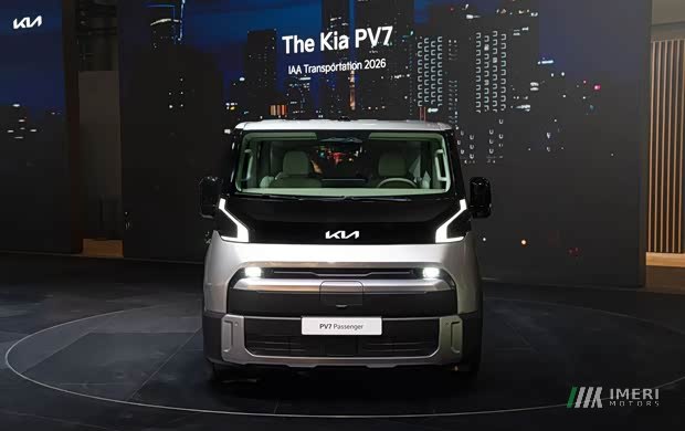 Новый электрический фургон Kia PV7 дебютировал с платформой 800V
