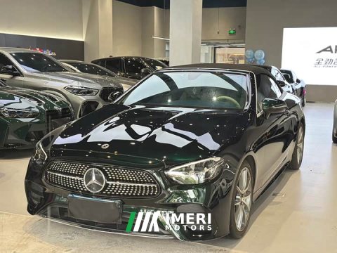 2022 Mercedes-Benz E-Class (Imported) 2021 Facelift E 260 Convertible Coupe - ავტომობილი ჩინეთიდან