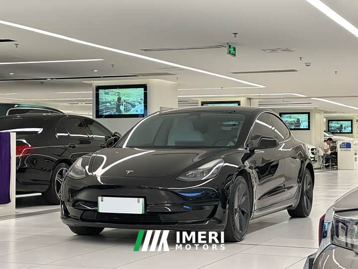 Tesla Model 3 facelift standard range rear drive upgraded version 3D1