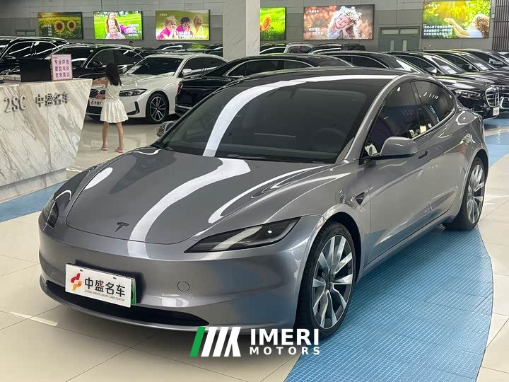 Tesla Model 3 facelift, long-range all-wheel drive version