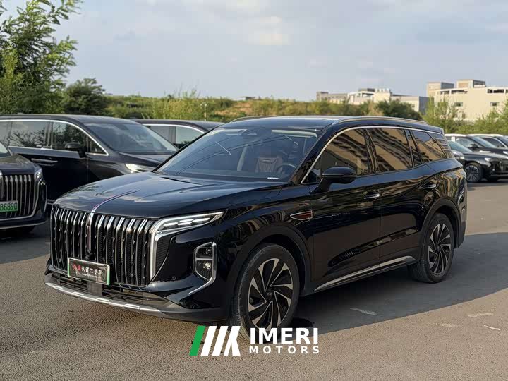Hongqi HS7 PHEV 2024 2.0T PHEV four-wheel drive Qichang version 6 seats - ავტომობილი ჩინეთიდან