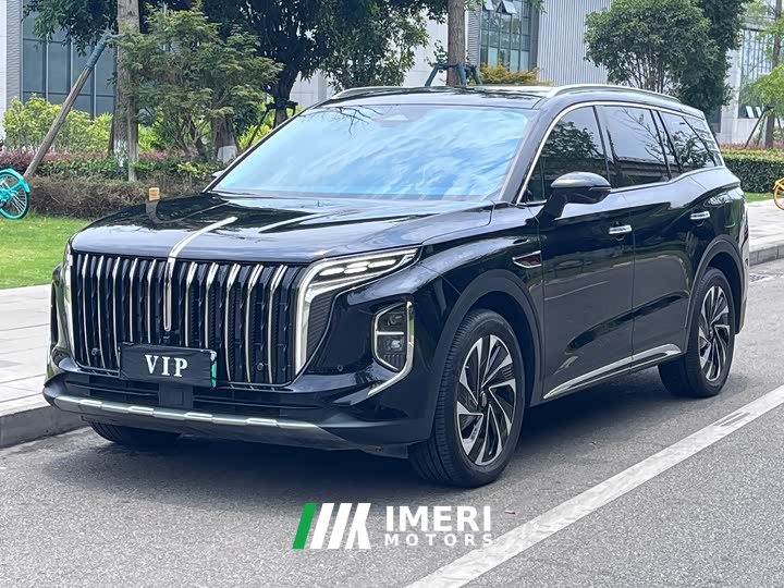 Hongqi HS7 PHEV 2024 2.0T PHEV four-wheel drive Qichang version 7 seats - ავტომობილი ჩინეთიდან