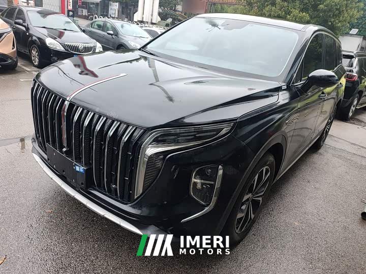 Hongqi HS7 2024 2.0T automatic two-wheel drive Qiyue version, five seats - ავტომობილი ჩინეთიდან