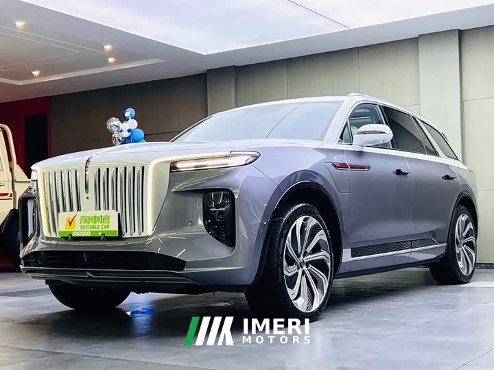 Hongqi E-HS9 660km flag collar version four seats