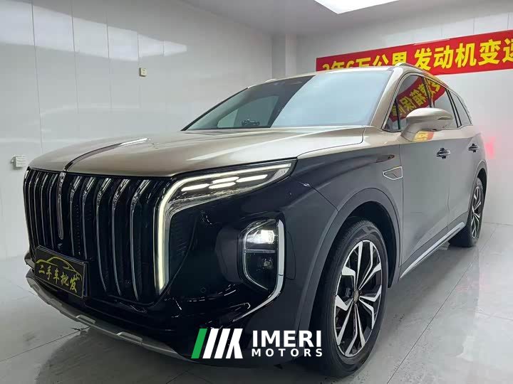 Hongqi HS7 2.0T automatic four-wheel drive flag collar version, seven seats