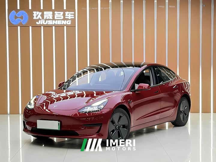 Tesla Model 3 facelift standard range rear drive upgraded version 3D1