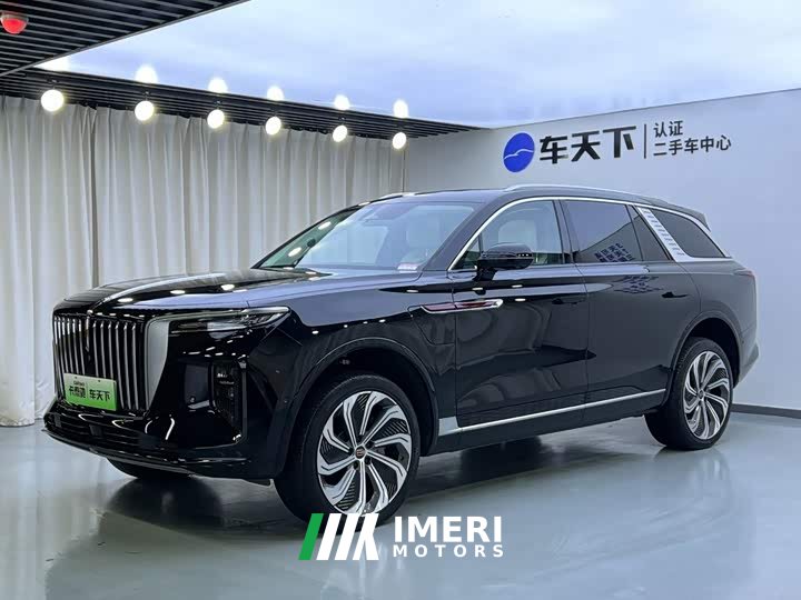 Hongqi E-HS9 660km flag collar version four seats