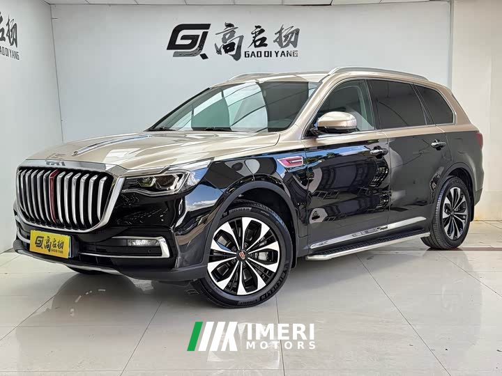 Hongqi HS7 2022 2.0T DCT two-wheel drive smart connected flagship version, seven seats