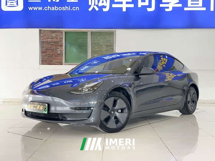 Tesla Model 3 facelift standard range rear drive upgraded version 3D1