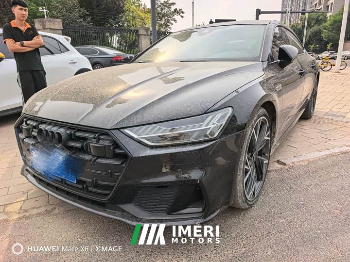 Audi A7L 45 TFSI quattro S-line Dark Knight Edition - ავტომობილი ჩინეთიდან