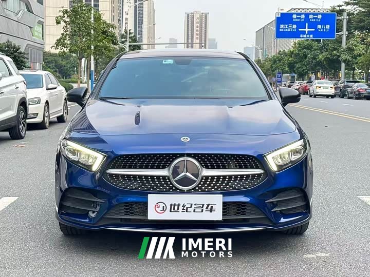 Mercedes-Benz A-Class 2022 A 200 L Sport Sedan Fashion Edition - ავტომობილი ჩინეთიდან