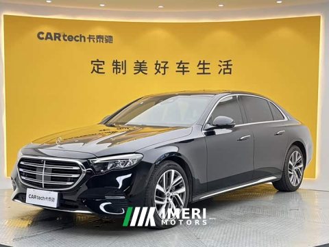 2024 Mercedes-Benz E-Class Facelift E 300 L Fashion - ავტომობილი ჩინეთიდან