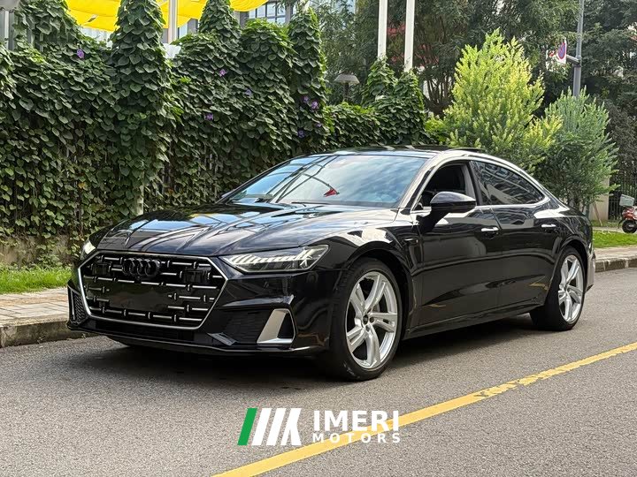 Audi A7L 2024 45TFSI quattro S-line Vision Type Flowing Crystal Package - ავტომობილი ჩინეთიდან