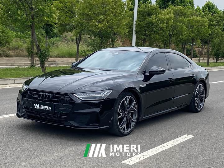 Audi A7L 55 TFSI quattro S-line Dark Knight Edition - ავტომობილი ჩინეთიდან