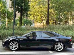 Audi A7L 55 TFSI quattro S-line Zhiyuan Obsidian Black Package - ფოტო 2