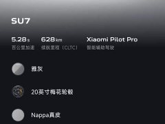 Xiaomi SU7 2024 Rear-Wheel Drive Long Range Smart Driving Edition - ფოტო 18