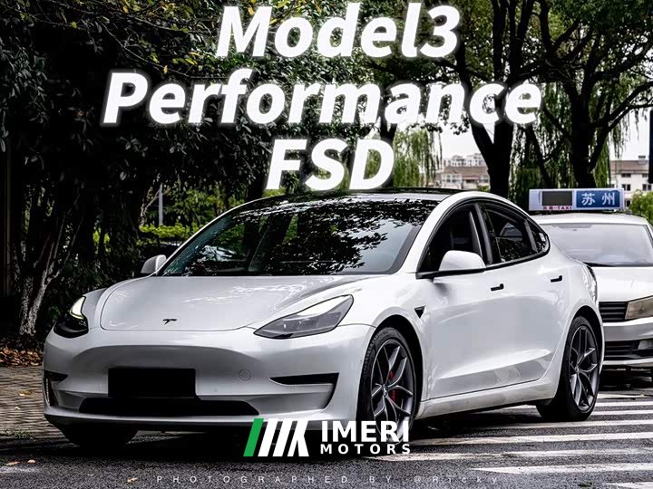 Tesla Model 3 Facelift Performance All-Wheel Drive 3D1