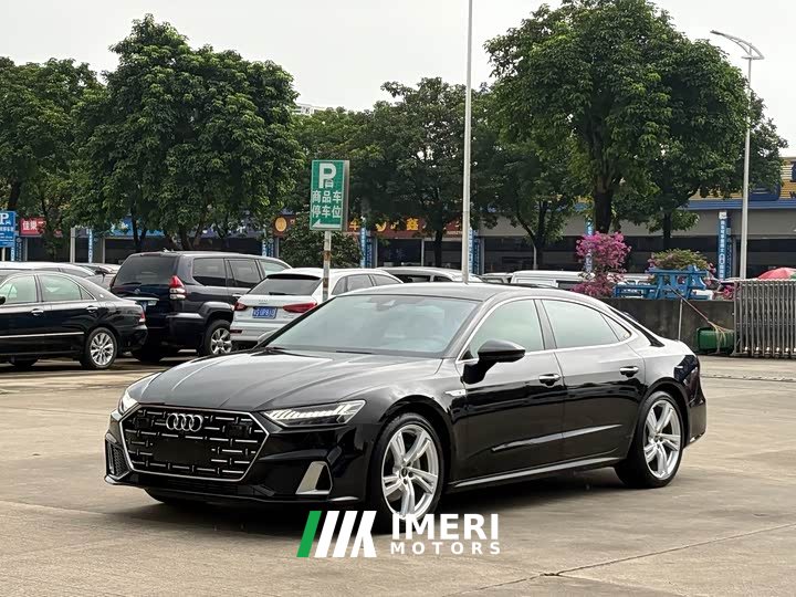 Audi A7L 45TFSI quattro S-line Vision Type Flowing Crystal Package - ავტომობილი ჩინეთიდან