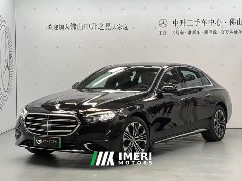 2024 Mercedes-Benz E-Class New Energy E 350 e L Plug-in Hybrid Sedan - ავტომობილი ჩინეთიდან