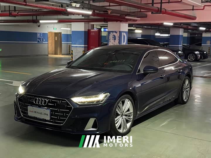 Audi A7L 55 TFSI quattro S-line Zhiyuan Flowing Crystal Package - ავტომობილი ჩინეთიდან
