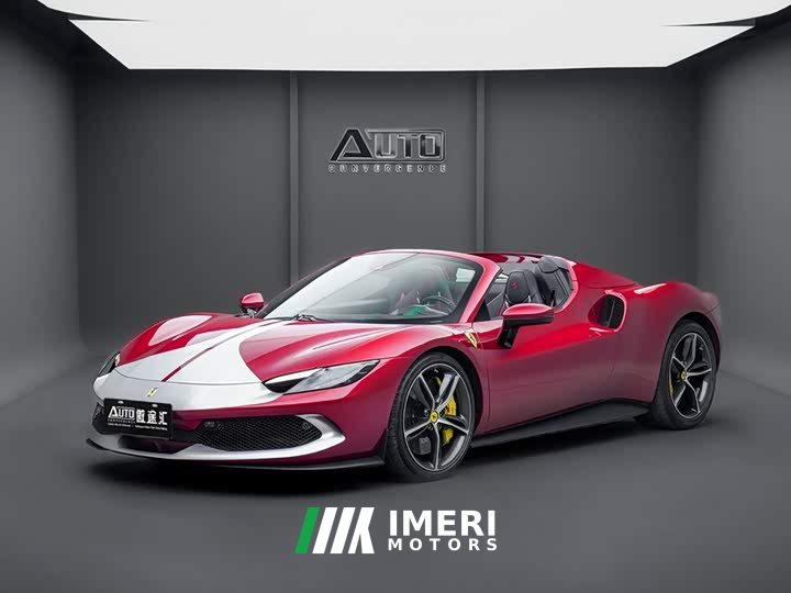 Ferrari 296 2022 3.0T V6 GTS - ავტომობილი ჩინეთიდან
