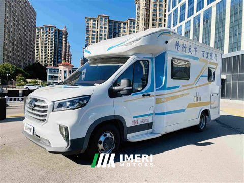 2022 SAIC Maxus V90 Motorhome 2021 2.0T Lifestyle V90 Class C Self-Propelled Flagship Low-Profile Transverse Bed - ავტომობილ…