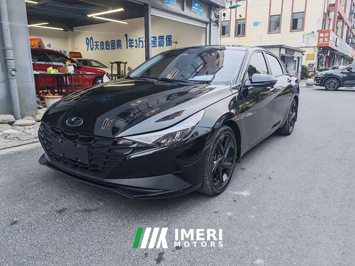 Hyundai Elantra 240TGDi DCT GLX Black Knight Limited Edition - ავტომობილი ჩინეთიდან