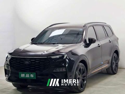 2024 Ford Lingyue Lingyù EcoBoost 225 Black Obsidian Sunset Orange Respect Leader 7-seater (2/2/3)
