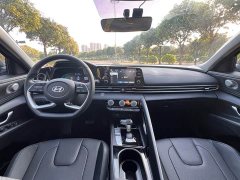 Hyundai Elantra 2023 1.5L CVT GLX Elite - ფოტო 12