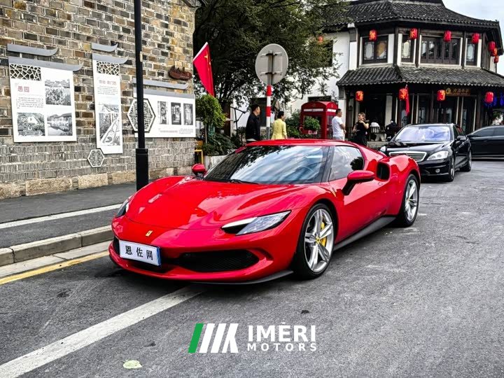 Ferrari 296 2021 3.0T V6 GTB - ავტომობილი ჩინეთიდან