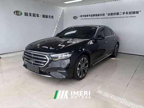 2025 Mercedes-Benz E-Class New Energy 2024 E 350 e L Plug-in Hybrid Sedan - ავტომობილი ჩინეთიდან