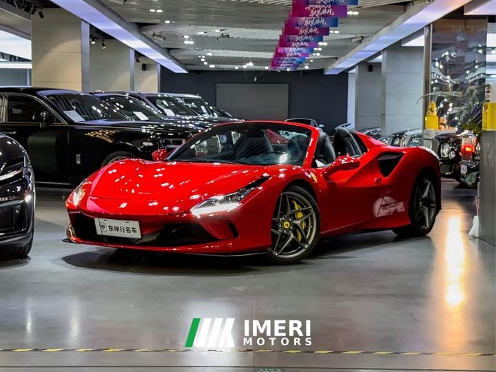 Ferrari F8 2020 Spider 3.9T V8 - ავტომობილი ჩინეთიდან