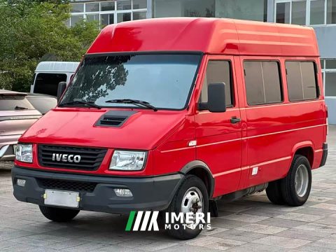 2023 Iveco Daily 2.5T A35M1 Short Wheelbase Mid-Roof Dual Rear Wheels Side Sliding Door 5-9 Seater - ავტომობილი ჩინეთიდან
