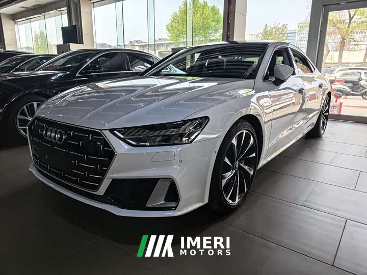 Audi A7L 2022 55 TFSI quattro S-line Jing Yuan Remote Flow Crystal Package - ავტომობილი ჩინეთიდან