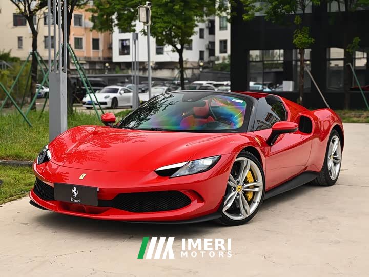 Ferrari 296 2022 3.0T V6 GTS - ავტომობილი ჩინეთიდან