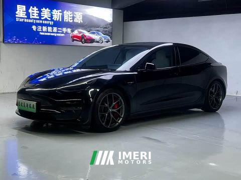 2021 Tesla Model 3 Facelift Performance All-Wheel Drive 3D1