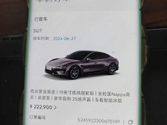 Xiaomi SU7 Rear-Wheel Drive Long Range Smart Driving Edition - ფოტო 8