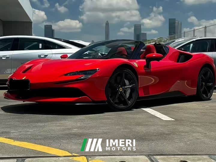 Ferrari 2021 SF90 3.9T V8 Spider - ავტომობილი ჩინეთიდან