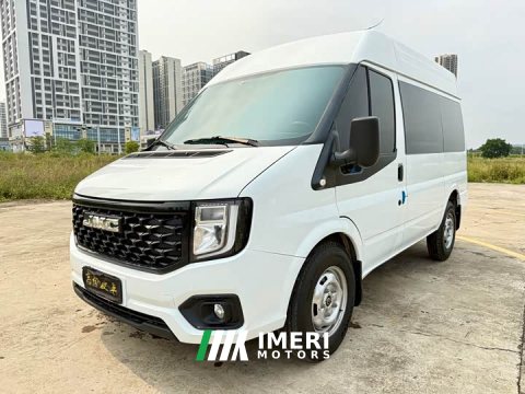 2025 Jianglin Fushun 2.0T 6MT Diesel Short-wheelbase Mid-roof Commercial Multi-purpose Passenger Vehicle 5/6-seater - ავტომო…
