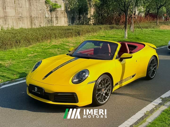 Porsche 911 Carrera Cabriolet 3.0T - ავტომობილი ჩინეთიდან