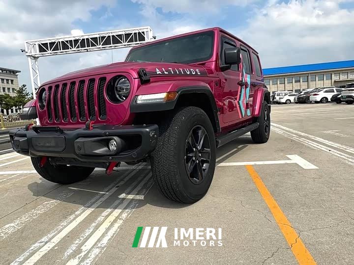 Jeep Wrangler 2.0T High Altitude Bahama Beach Pink Special Edition - ავტომობილი ჩინეთიდან