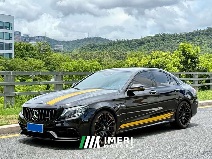 Mercedes-Benz C-Class AMG C 63 Midnight Special Edition - ავტომობილი ჩინეთიდან