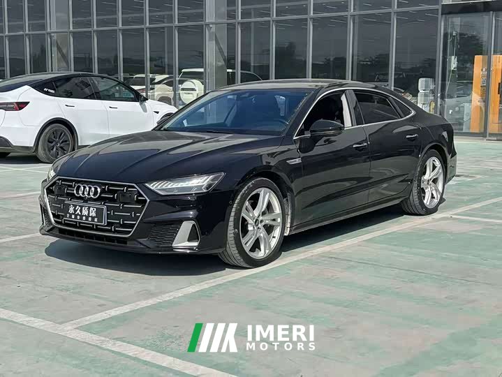 Audi A7L 2022 45 TFSI quattro S-line Vision Remote Crystal Package - ავტომობილი ჩინეთიდან