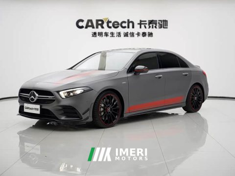 2022 Mercedes-Benz A-Class AMG A 35 L 4MATIC Blazing Night Special Edition - ავტომობილი ჩინეთიდან