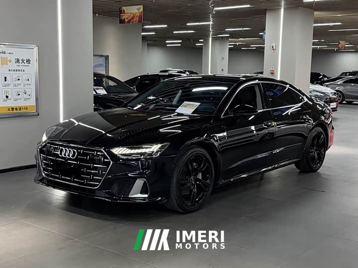 Audi A7L 2022 45 TFSI quattro S-line Vision Remote Crystal Package - ავტომობილი ჩინეთიდან