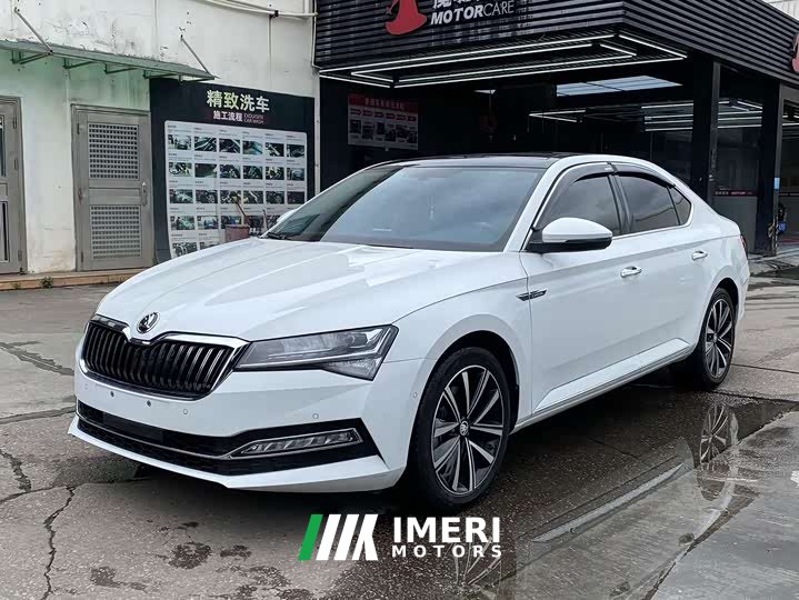Skoda Superb TSI280 DSG Prestige - ავტომობილი ჩინეთიდან