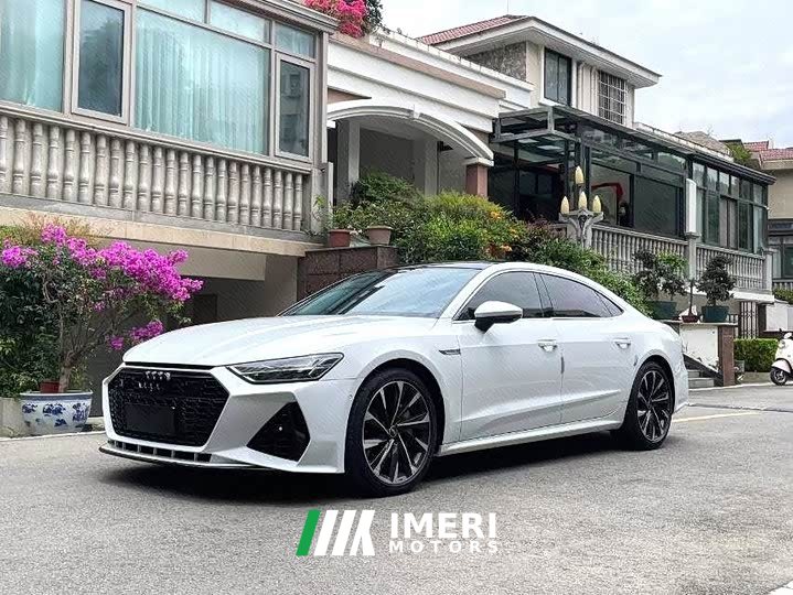 Audi A7L 2022 55 TFSI quattro S-line Zhiyuan Flowing Crystal Package - ავტომობილი ჩინეთიდან