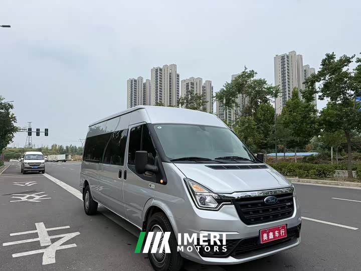 Ford Transit Custom 2.2T Manual Logistics Vehicle Pro Long Wheelbase 7-Seater Mid-Roof Euro VI - ავტომობილი ჩინეთიდან