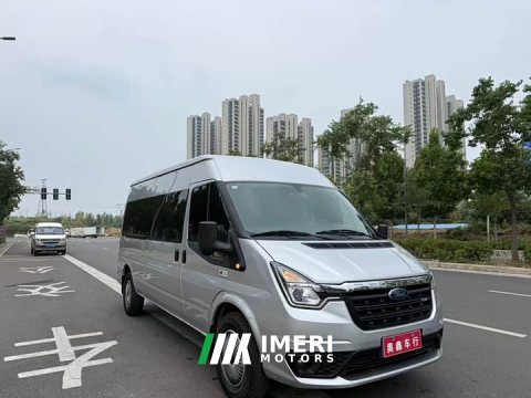 2021 Ford Transit Custom 2.2T Manual Logistics Vehicle Pro Long Wheelbase 7-Seater Mid-Roof Euro VI - ავტომობილი ჩინეთიდან